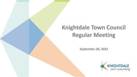 knightdale town council  steve